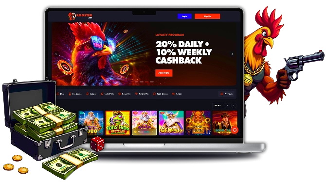 Roosterbet Casino UK Desktop